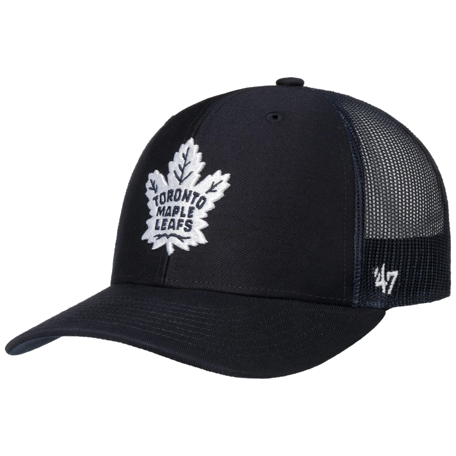 '47 BRAND Toronto Maple Leafs 47 Brand NHL Trucker Cap Navy 1 '47 BRAND Toronto Maple Leafs 47 Brand NHL Trucker Cap Navy