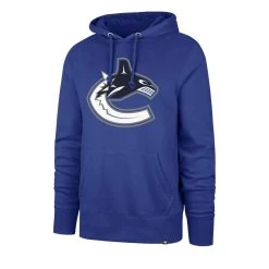 '47 BRAND Vancouver Canucks 47 Brand Imprint Headline Pullover Mens Hoodie