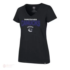 '47 BRAND Vancouver Canucks 47 Brand Pop Ultra Rival V-Neck Womens Shirt