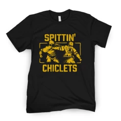 Spittin' Chiclets Fighter Shortsleeve Mens Shirt