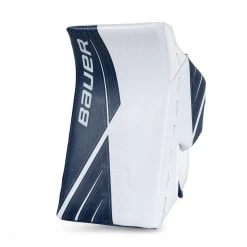 Bauer Supreme UltraSonic Senior Goalie Blocker -Hockey Shop bauer blockers bauer supreme ultrasonic senior goalie blocker white blue regular 28741216895042