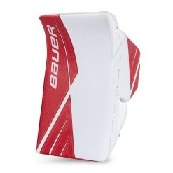 Bauer Supreme UltraSonic Senior Goalie Blocker -Hockey Shop bauer blockers bauer supreme ultrasonic senior goalie blocker white red regular 28741216960578