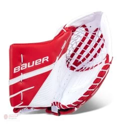 Bauer Supreme 3S Intermediate Goalie Catcher -Hockey Shop bauer catchers bauer supreme 3s intermediate goalie catcher white red regular 28743621705794