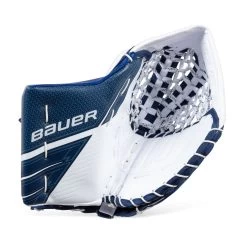 Bauer Supreme UltraSonic Senior Goalie Catcher -Hockey Shop bauer catchers bauer supreme ultrasonic senior goalie catcher white blue regular 28743622000706