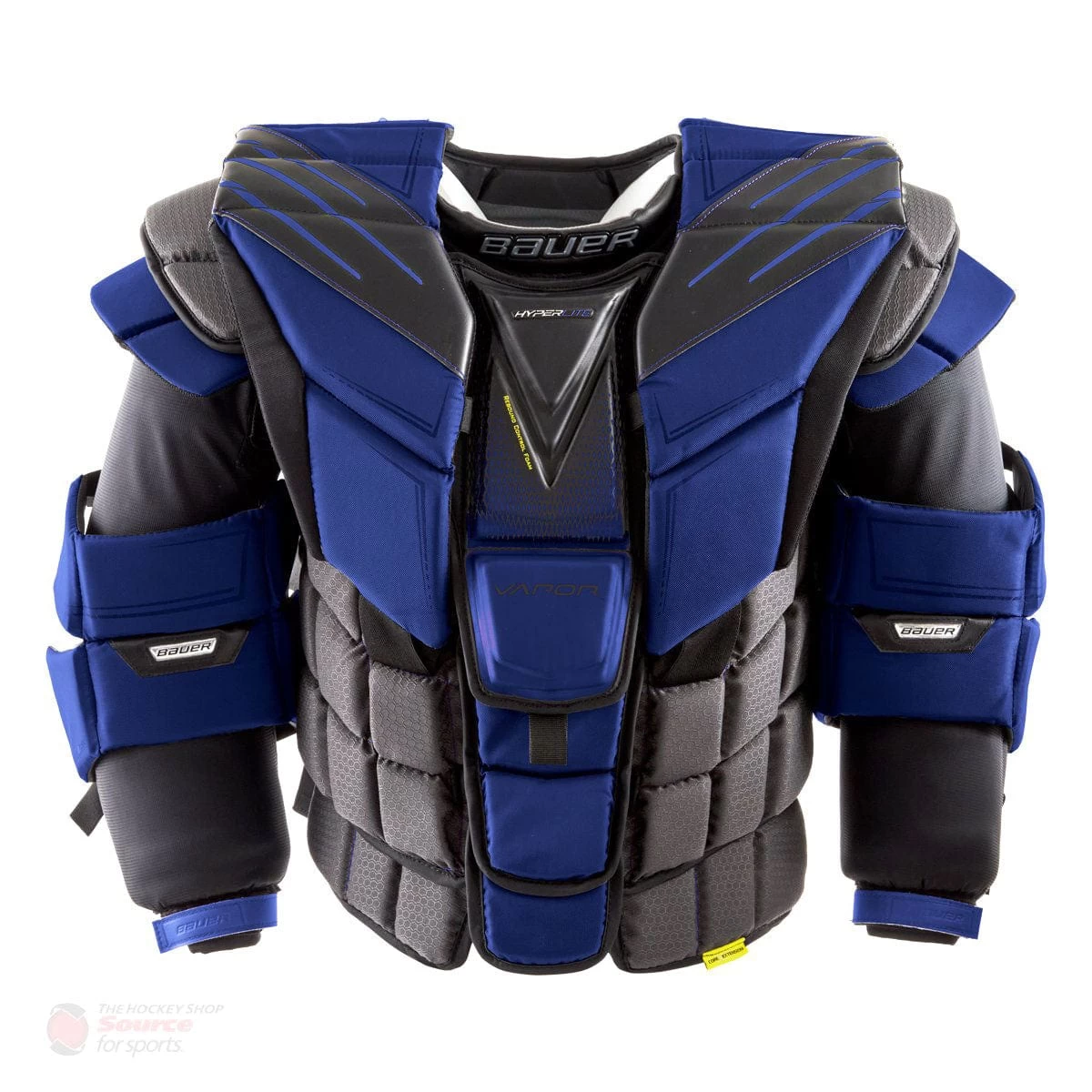 Bauer Vapor HyperLite Senior Chest & Arm Protector - Blue 1 Bauer Vapor HyperLite Senior Chest & Arm Protector - Blue