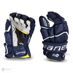 Bauer Supreme 2S Junior Hockey Gloves -Hockey Shop bauer gloves bauer supreme 2s junior hockey gloves navy 10 28743792066626