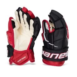 Bauer Supreme 3S Pro Senior Hockey Gloves -Hockey Shop bauer gloves bauer supreme 3s pro senior hockey gloves black red 14 28743839842370