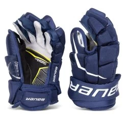 Bauer Supreme Matrix Intermediate Hockey Gloves (2021) -Hockey Shop bauer gloves bauer supreme matrix intermediate hockey gloves 2021 navy 12 30628412948546