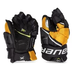 Bauer Vapor 2X Pro Junior Hockey Gloves 33 Bauer Vapor 2X Pro Junior Hockey Gloves -Hockey Shop bauer gloves bauer vapor 2x pro junior hockey gloves black gold 10 28743796129858