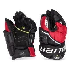 Bauer Vapor 2X Pro Junior Hockey Gloves 35 Bauer Vapor 2X Pro Junior Hockey Gloves -Hockey Shop bauer gloves bauer vapor 2x pro junior hockey gloves black red 10 28743796195394