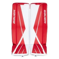 Bauer Supreme 3S Intermediate Goalie Leg Pads 32 Bauer Supreme 3S Intermediate Goalie Leg Pads -Hockey Shop bauer leg pads bauer supreme 3s intermediate goalie leg pads white red l 32 28744279621698