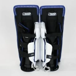 Bauer Supreme S29 Intermediate Goalie Leg Pads - Demo -Hockey Shop bauer leg pads demo bauer supreme s29 intermediate goalie leg pads demo white blue l 32 15202048409666