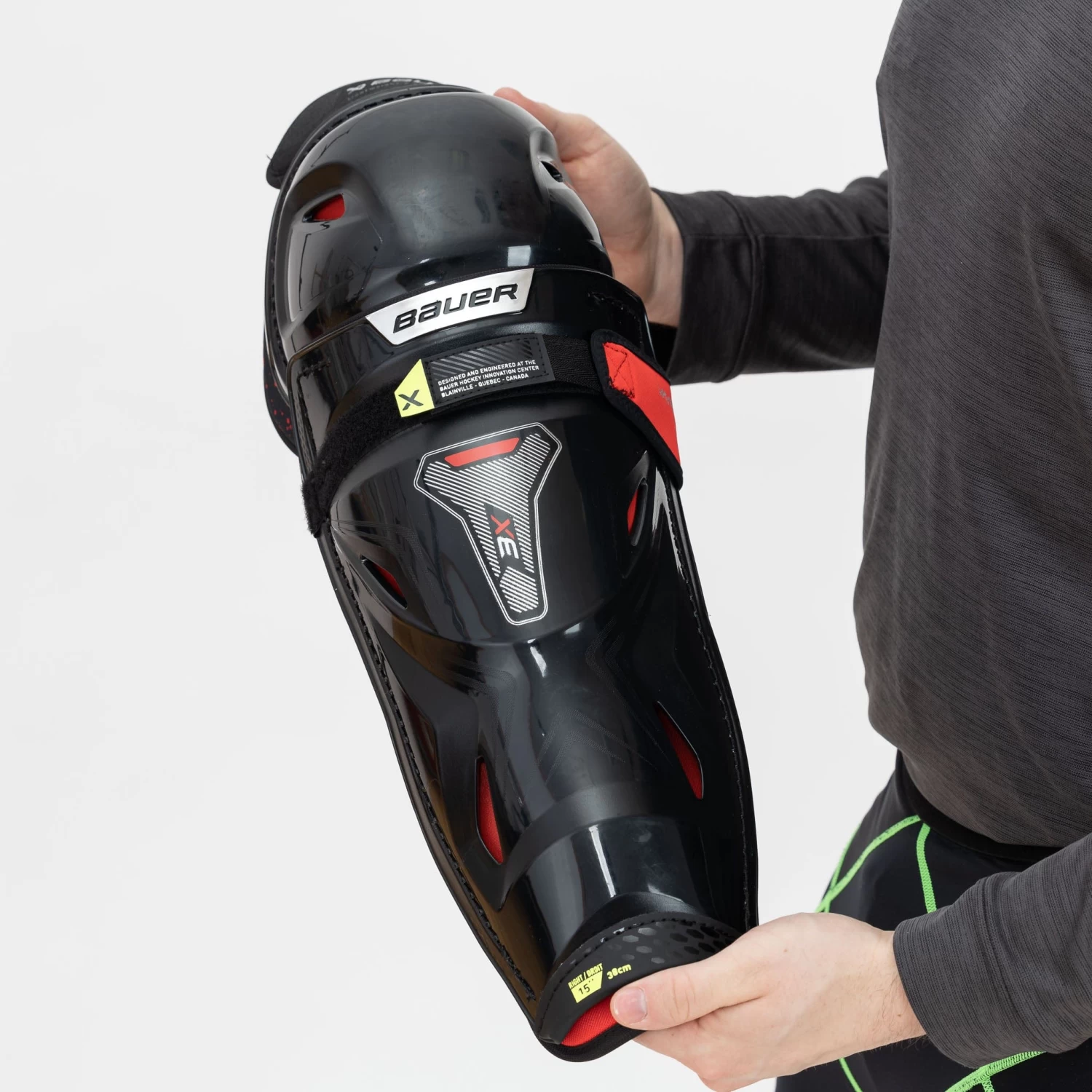 Bauer Vapor 3X Senior Hockey Shin Guards 9 Bauer Vapor 3X Senior Hockey Shin Guards - Image 9