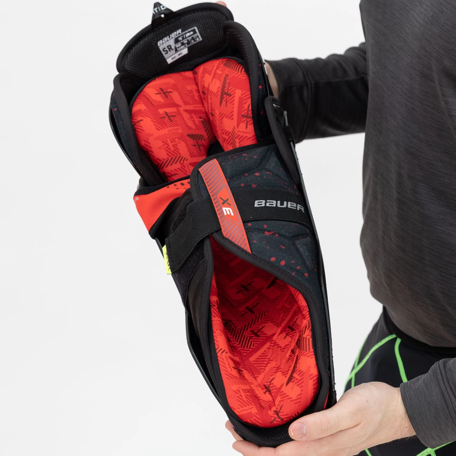 Bauer Vapor 3X Senior Hockey Shin Guards 10 Bauer Vapor 3X Senior Hockey Shin Guards - Image 10