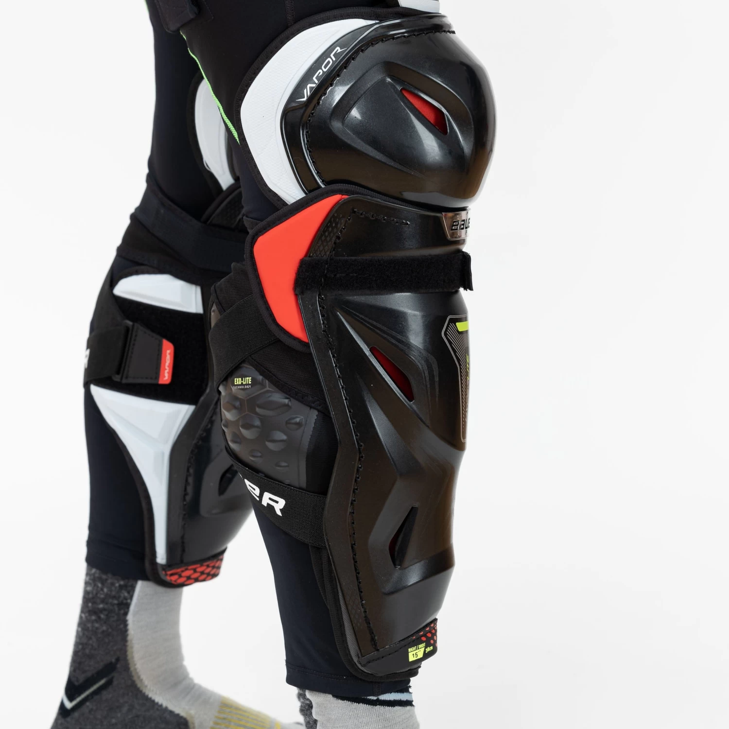 Bauer Vapor Hyperlite Senior Hockey Shin Guards 4 Bauer Vapor Hyperlite Senior Hockey Shin Guards - Image 4