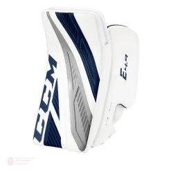 CCM Extreme Flex E4.9 Senior Goalie Blocker -Hockey Shop ccm blockers ccm extreme flex e4 9 senior goalie blocker white white navy silver regular 28741228200002