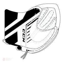 CCM Axis A1.5 Junior Goalie Catcher -Hockey Shop ccm catchers ccm axis a1 5 junior goalie catcher white white black black regular 28743511801922