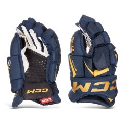 CCM Jetspeed FT6 Senior Hockey Gloves 22 CCM Jetspeed FT6 Senior Hockey Gloves -Hockey Shop ccm gloves ccm jetspeed ft6 senior hockey gloves navy gold 13 30608280518722