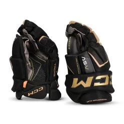 CCM Tacks AS-V Junior Hockey Gloves -Hockey Shop ccm gloves ccm tacks as v junior hockey gloves black gold 10 30184793047106