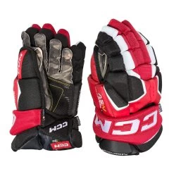 CCM Tacks AS-V Pro Senior Hockey Gloves -Hockey Shop ccm gloves ccm tacks as v pro senior hockey gloves black red white 13 29355716378690