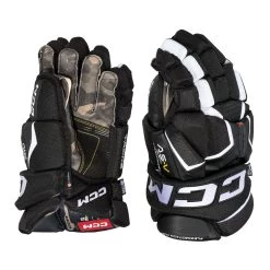 CCM Tacks AS-V Pro Senior Hockey Gloves -Hockey Shop ccm gloves ccm tacks as v pro senior hockey gloves black white 13 29355716345922