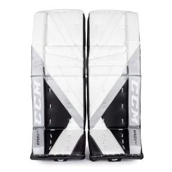 CCM Extreme Flex E5.5 Junior Goalie Leg Pads - Source Exclusive 32 CCM Extreme Flex E5.5 Junior Goalie Leg Pads - Source Exclusive -Hockey Shop ccm leg pads ccm extreme flex e5 5 junior goalie leg pads source exclusive white white black silver 26 1 28744299216962