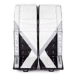 CCM Extreme Flex E5.9 Intermediate Goalie Leg Pads - Source Exclusive 34 CCM Extreme Flex E5.9 Intermediate Goalie Leg Pads - Source Exclusive -Hockey Shop ccm leg pads ccm extreme flex e5 9 intermediate goalie leg pads source exclusive white white black silver 30 1 28744300068930