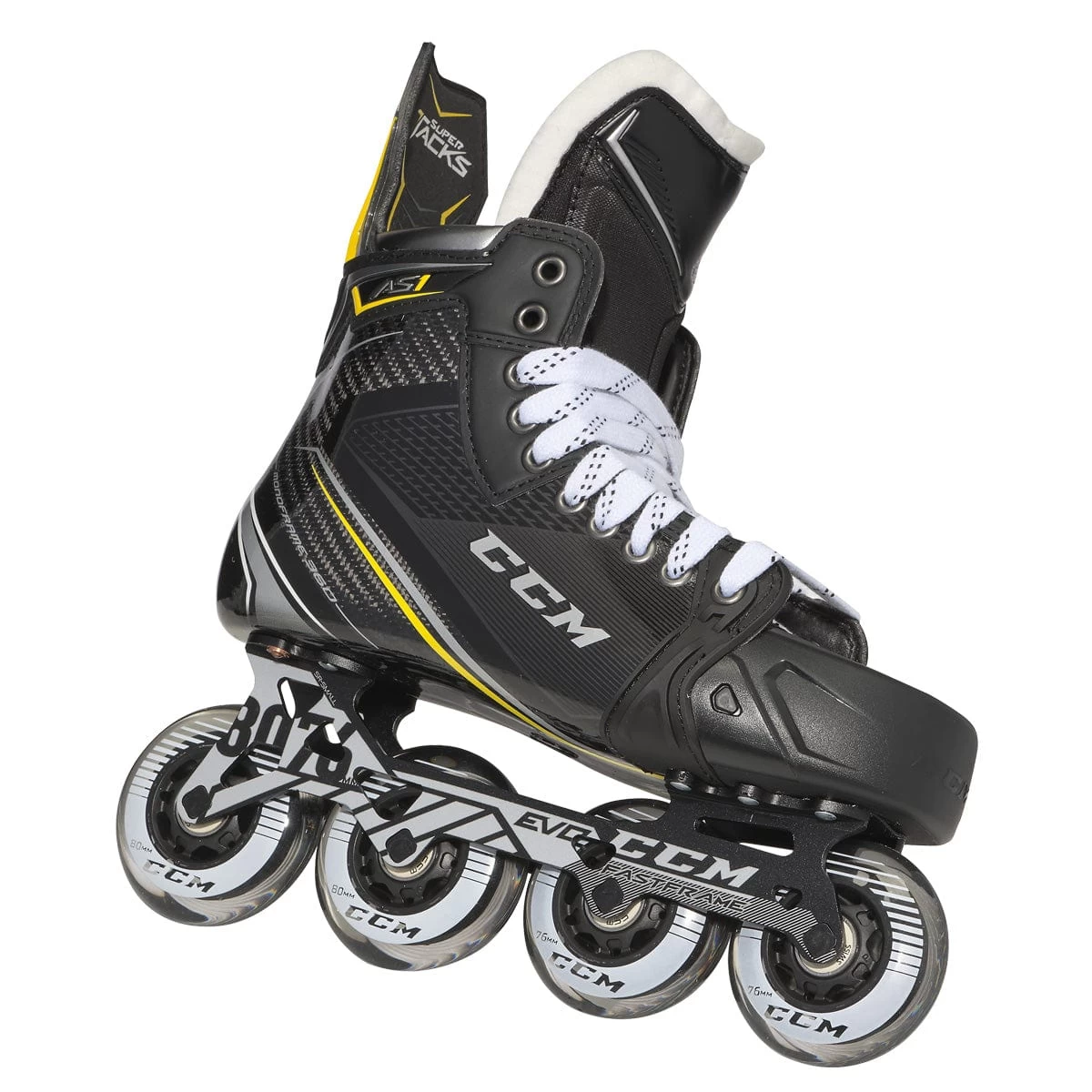 CCM Super Tacks AS1 Junior Roller Hockey Skates 2 CCM Super Tacks AS1 Junior Roller Hockey Skates - Image 2