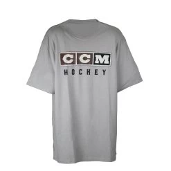 CCM Classic Logo Tri-Blend Shortsleeve Mens Shirt -Hockey Shop ccm shirts ccm classic logo tri blend shortsleeve mens shirt light grey xxl 28759535616066