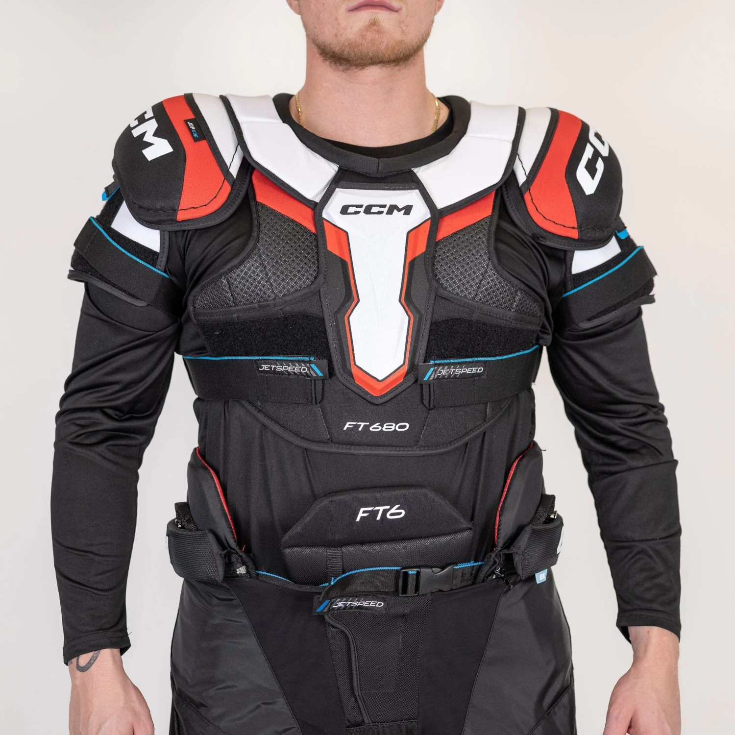 CCM Jetspeed FT680 Senior Hockey Shoulder Pads 10 CCM Jetspeed FT680 Senior Hockey Shoulder Pads - Image 10