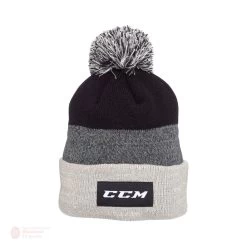 CCM Team Fleece Pom Knit 2.0 Youth Toque