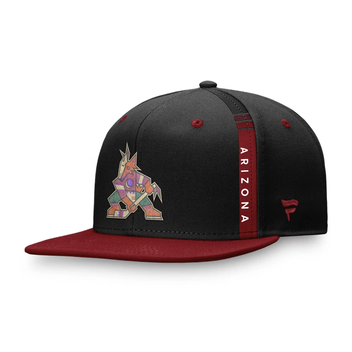 Arizona Coyotes Fanatics Authentic Pro Draft Snapback Hat 1 Arizona Coyotes Fanatics Authentic Pro Draft Snapback Hat