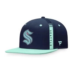 Seattle Kraken Fanatics Authentic Pro Draft Snapback Hat