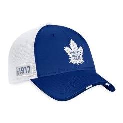Toronto Maple Leafs Fanatics Authentic Pro Draft Structured Trucker Hat -Hockey Shop fanatics hats toronto maple leafs fanatics authentic pro draft structured trucker hat osfa 29395798458434