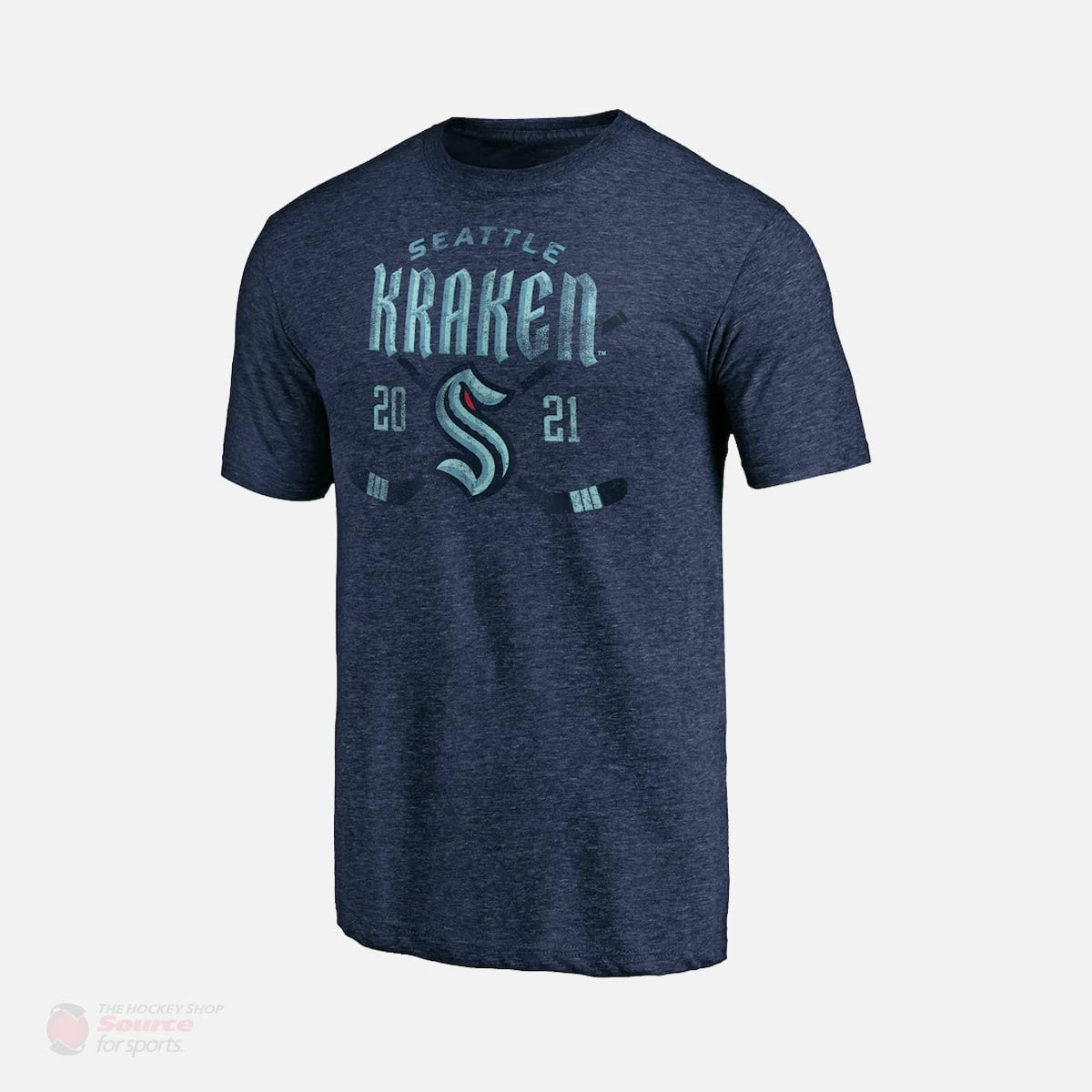 Seattle Kraken Fanatics Line Shift Tri-Blend Mens Shirt 2 Seattle Kraken Fanatics Line Shift Tri-Blend Mens Shirt - Image 2
