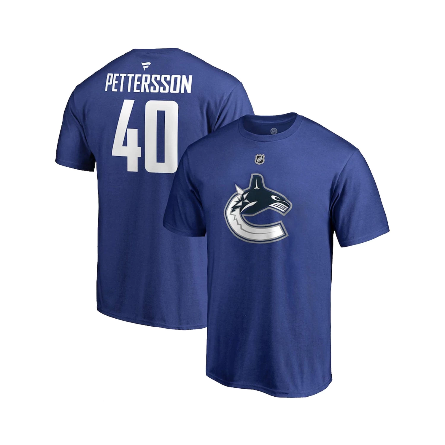 Vancouver Canucks Fanatics Authentic Name & Number Mens Shirt - Elias Pettersson 1 Vancouver Canucks Fanatics Authentic Name & Number Mens Shirt - Elias Pettersson