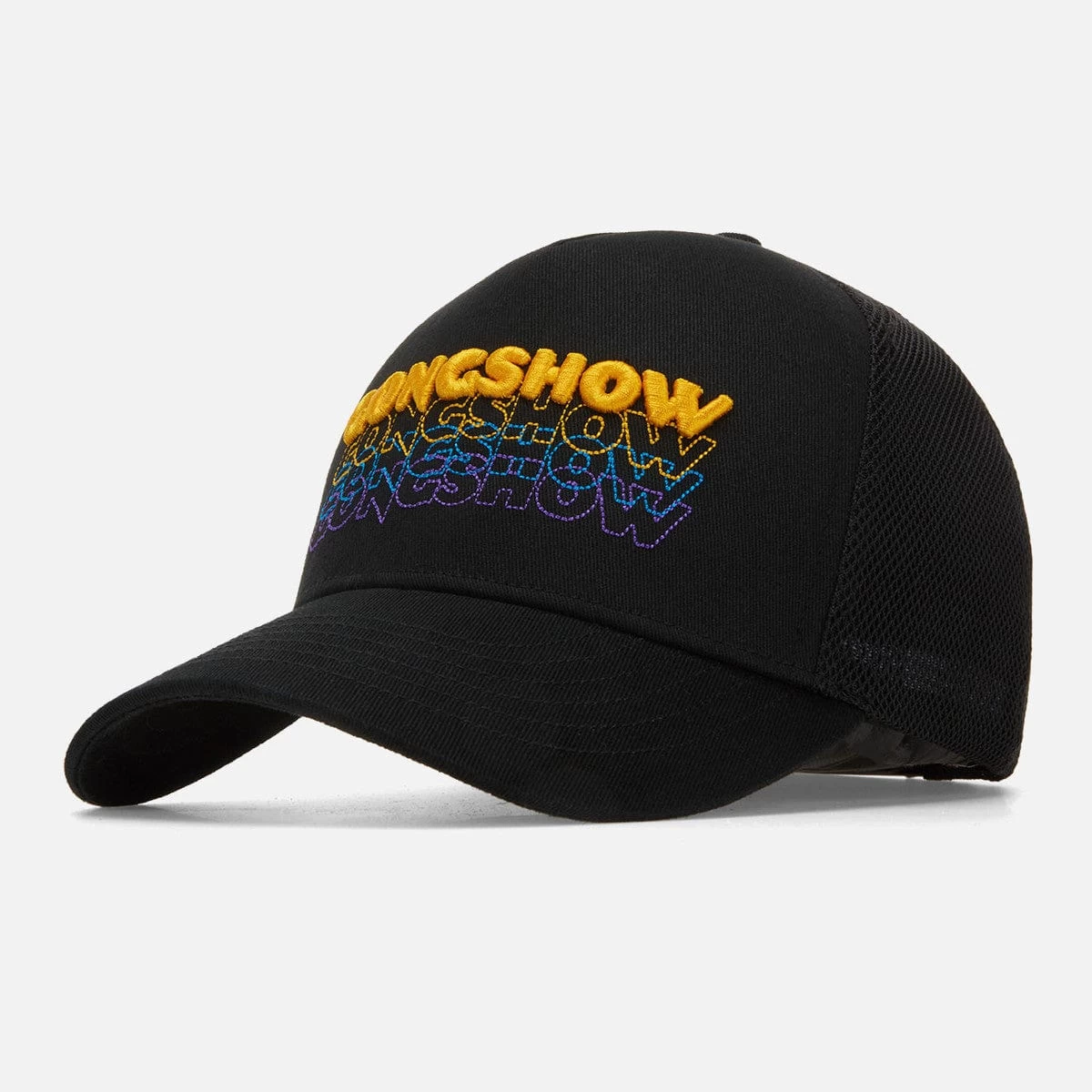 Gongshow Hockey Seeing Double Snapback Hat 2 Gongshow Hockey Seeing Double Snapback Hat - Image 2