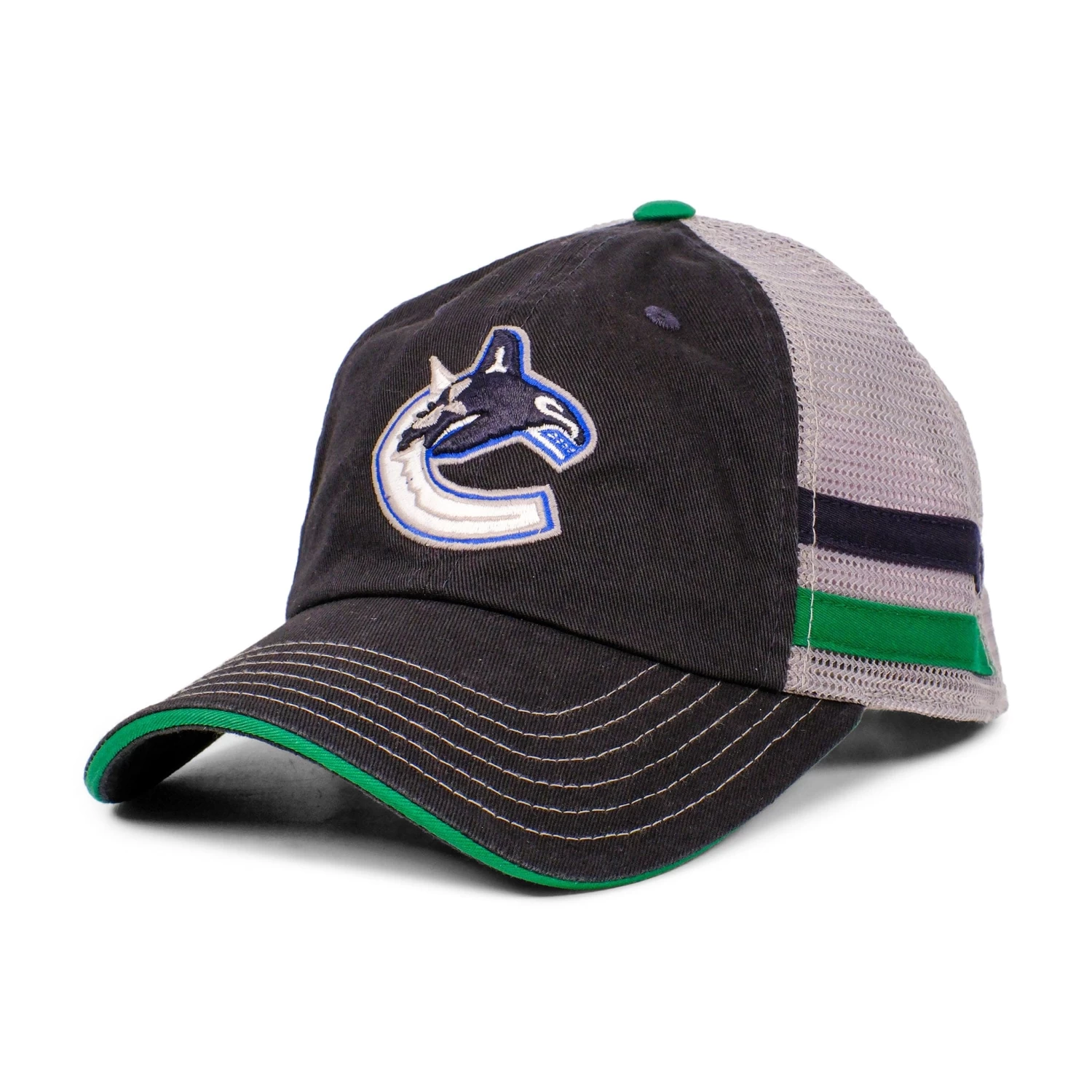 Vancouver Canucks - American Needle NHL Foundry Grey Adjustable Hat 1 Vancouver Canucks - American Needle NHL Foundry Grey Adjustable Hat