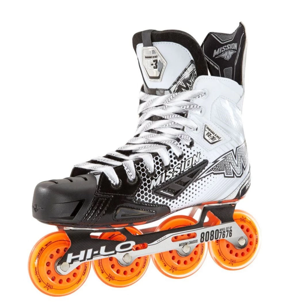 Mission Inhaler FZ-3 Senior Roller Hockey Skates 1 Mission Inhaler FZ-3 Senior Roller Hockey Skates