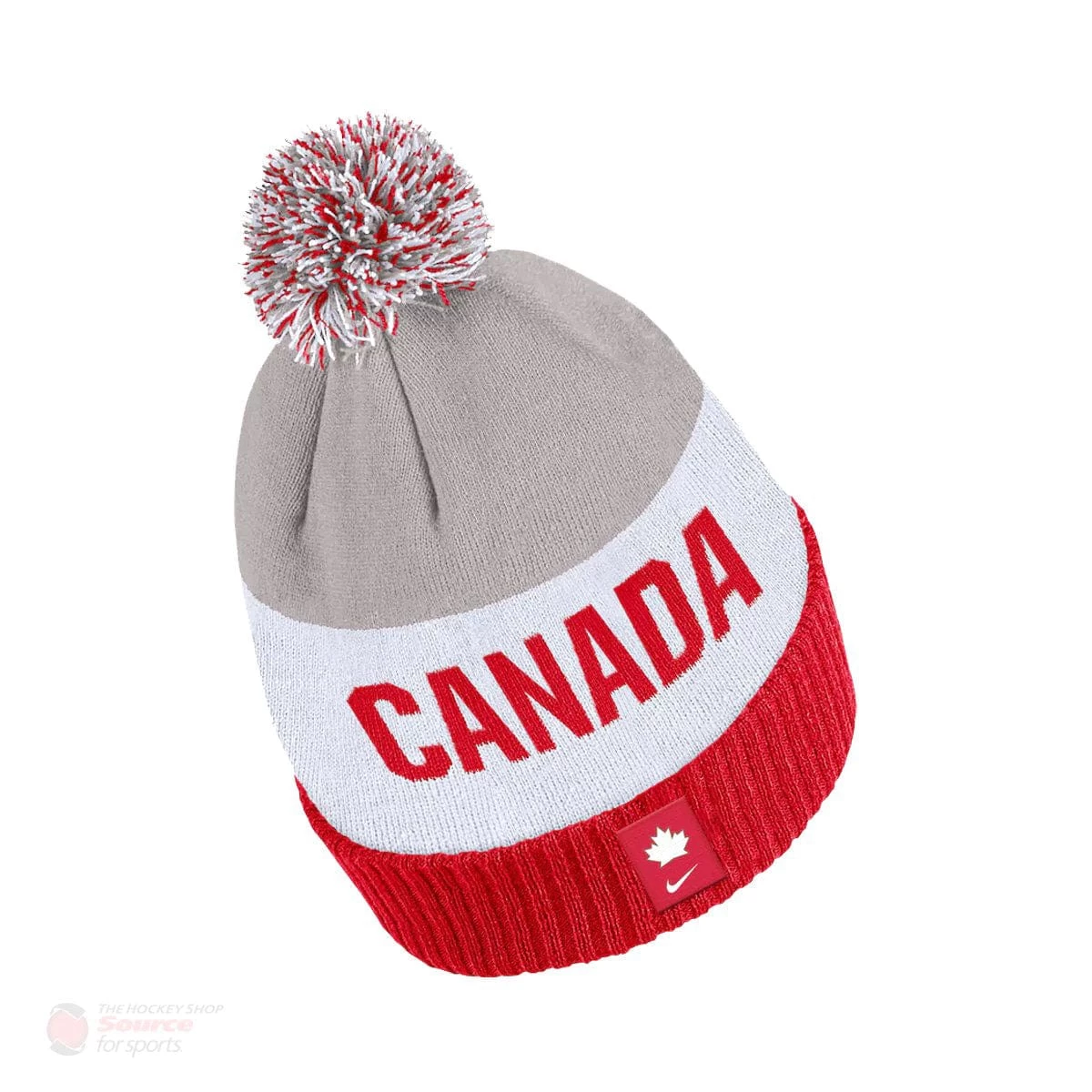 Hockey Canada Nike Classic Striped Beanie Toque 1 Hockey Canada Nike Classic Striped Beanie Toque