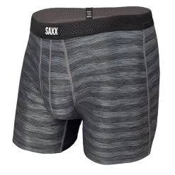 Saxx Hot Shot Boxers - Black Heather