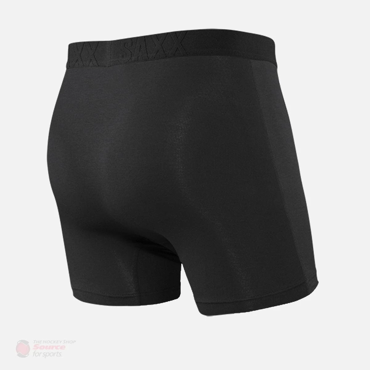Saxx Ultra Boxers - Black / Black 2 Saxx Ultra Boxers - Black / Black - Image 2