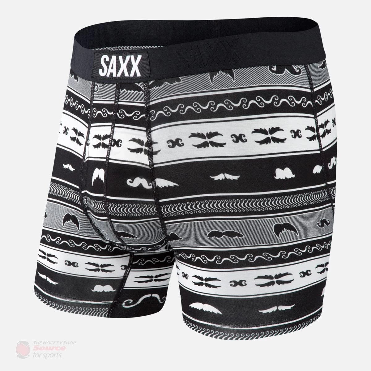 Saxx Ultra Boxers - Black Stache 1 Saxx Ultra Boxers - Black Stache