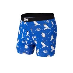 Saxx Ultra Boxers - Peak Blue Astro Snowman
