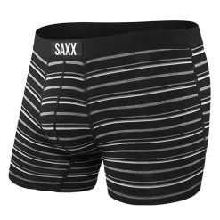 Saxx Vibe Boxers - Black Coast Stripe