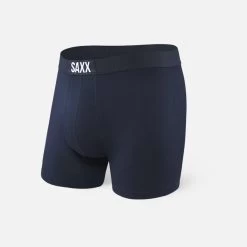 Saxx Vibe Boxers - Black / Grey / Blue (3 Pack) -Hockey Shop saxx underwear saxx vibe boxers black grey blue 3 pack 30367776342082