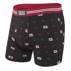 Saxx Vibe Boxers - Black True North