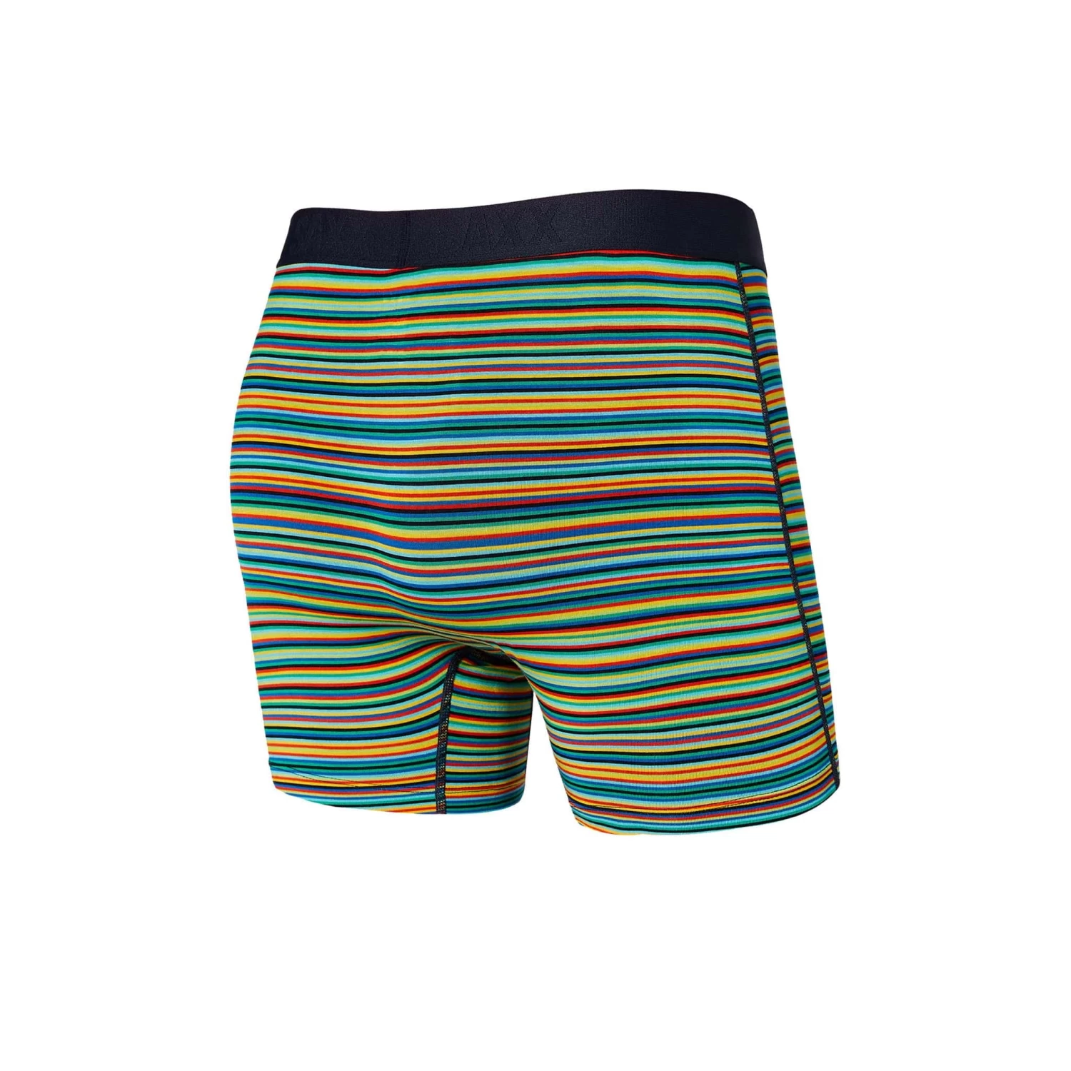 Saxx Vibe Boxers - Multi Vibrant Stripe 2 Saxx Vibe Boxers - Multi Vibrant Stripe - Image 2