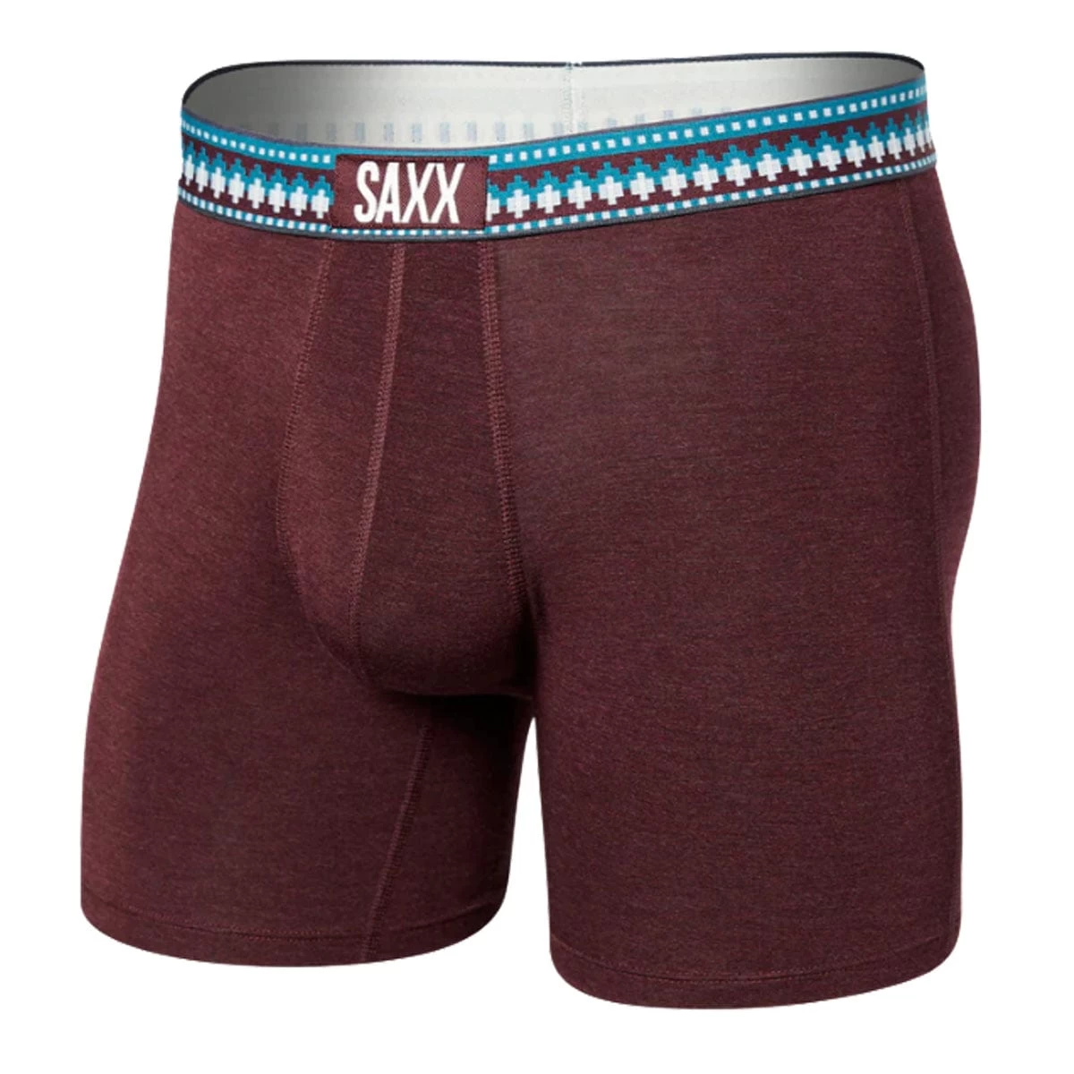 Saxx Vibe Boxers - Plum Heather 1 Saxx Vibe Boxers - Plum Heather