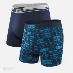 Saxx Vibe Boxers - Santa / Black (2 Pack) 9 Saxx Vibe Boxers - Santa / Black (2 Pack) -Hockey Shop saxx underwear saxx vibe boxers santa black 2 pack 12519964737602